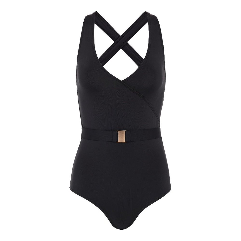 Kendall Luxe Belted One Piece